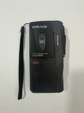 Craig Portable Cassette Voice Recorder VOX 2 Speed Control For Parts Not Working